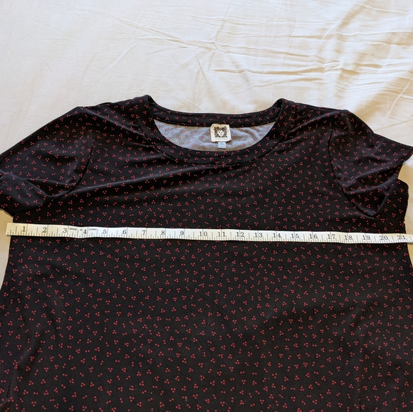 Anne Klein short sleeved top, 0X, EUC - Picture 6 of 7